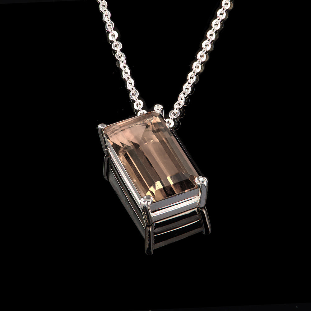The Maria Pendant | Smoky Quartz