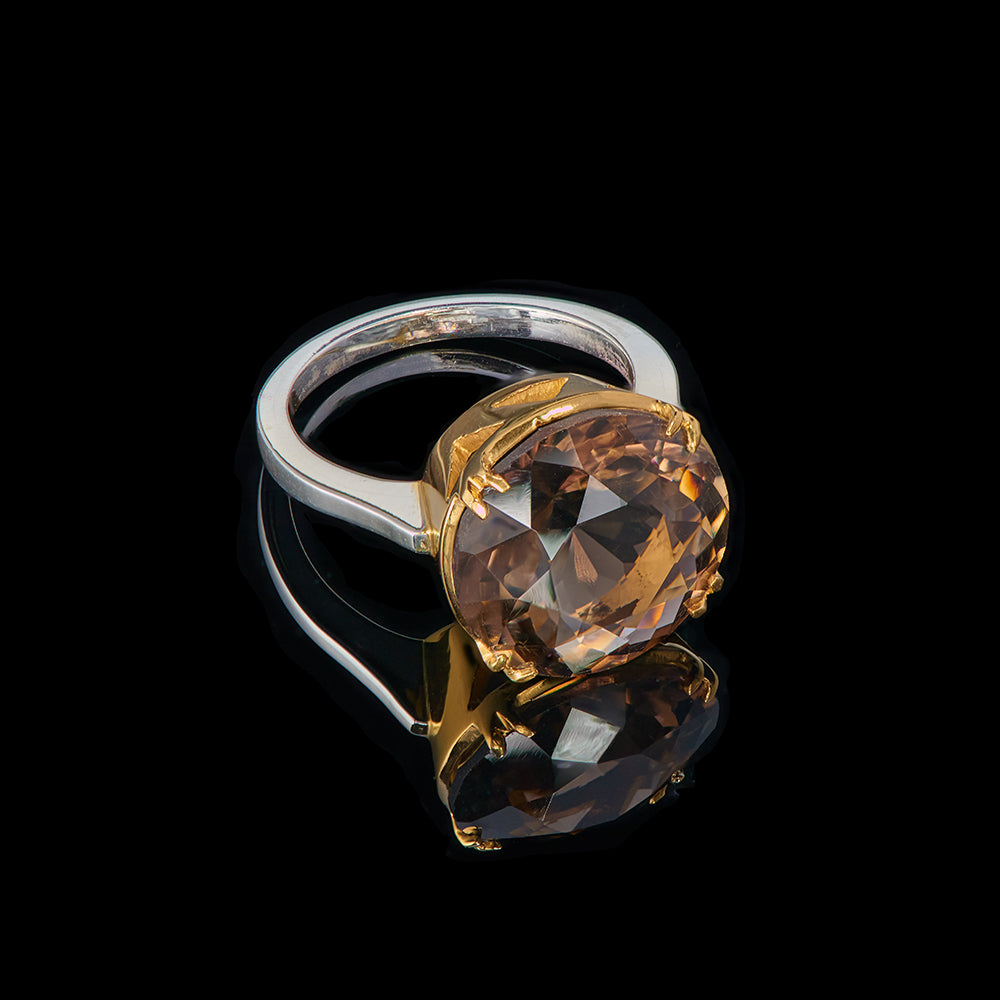 The Jean Ring | Smoky Quartz