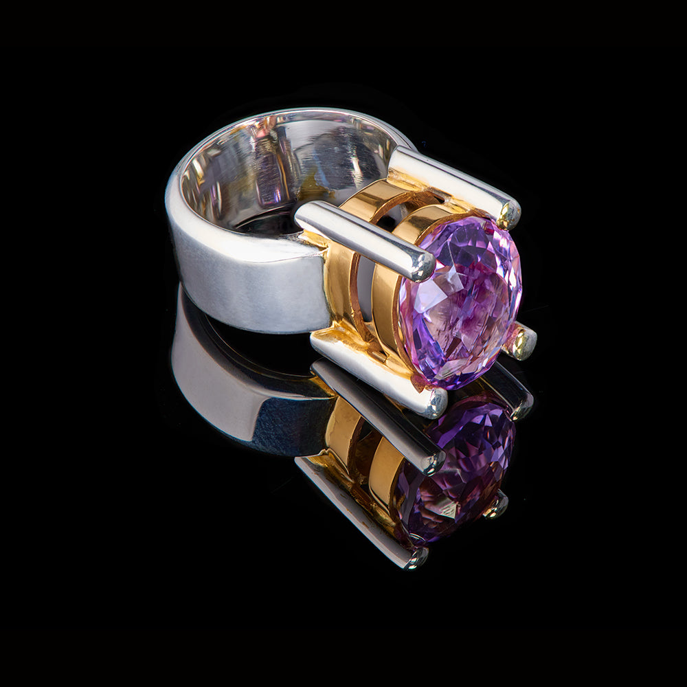 The Carole Ring | Purple Amethyst