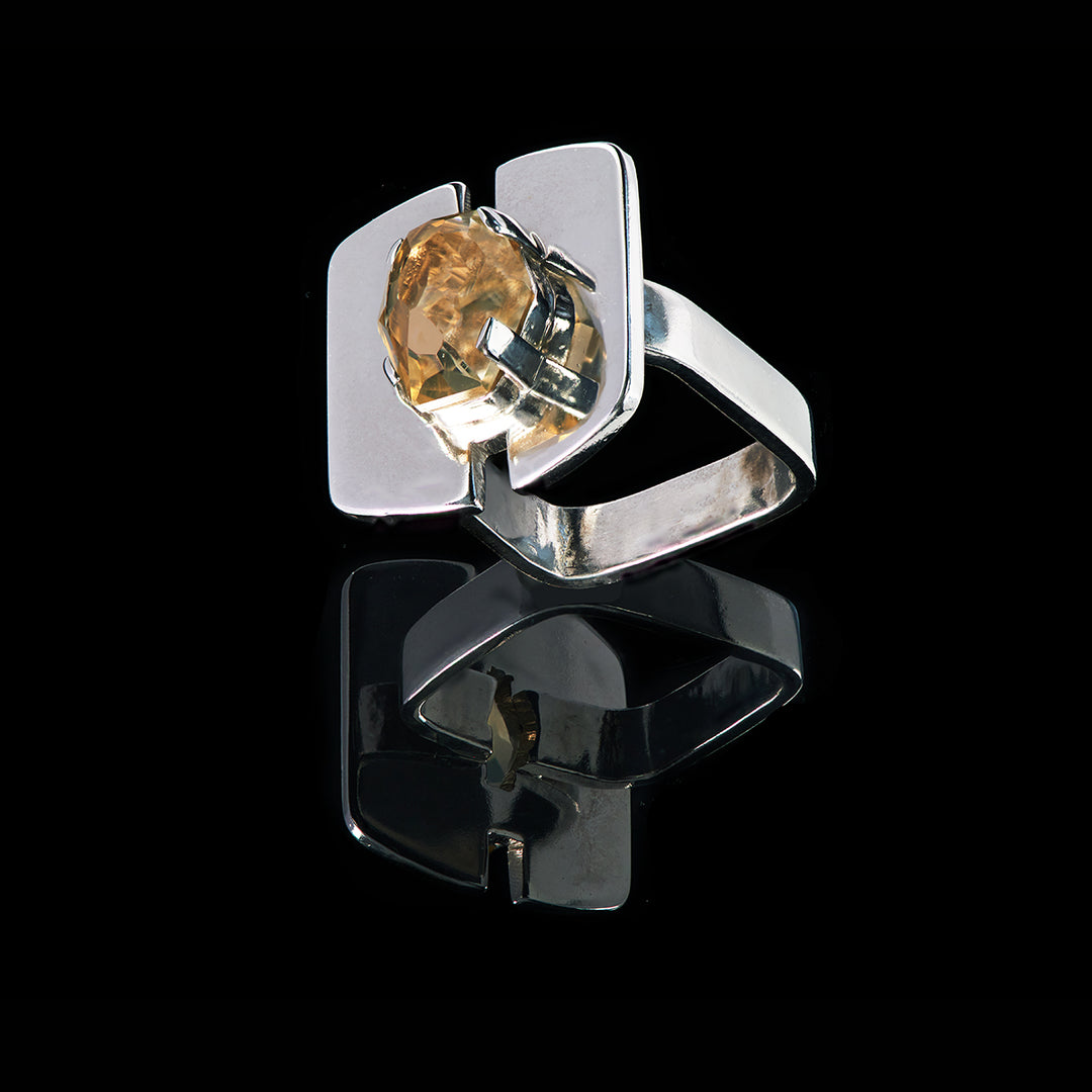 The Beatrice Ring | Smoky Quartz