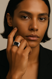 The Alexei Ring | Black Onyx