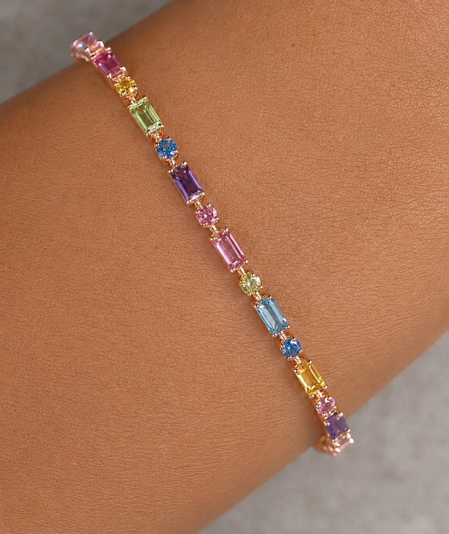 The Jean London Tennis Bracelet | Tutti Frutti