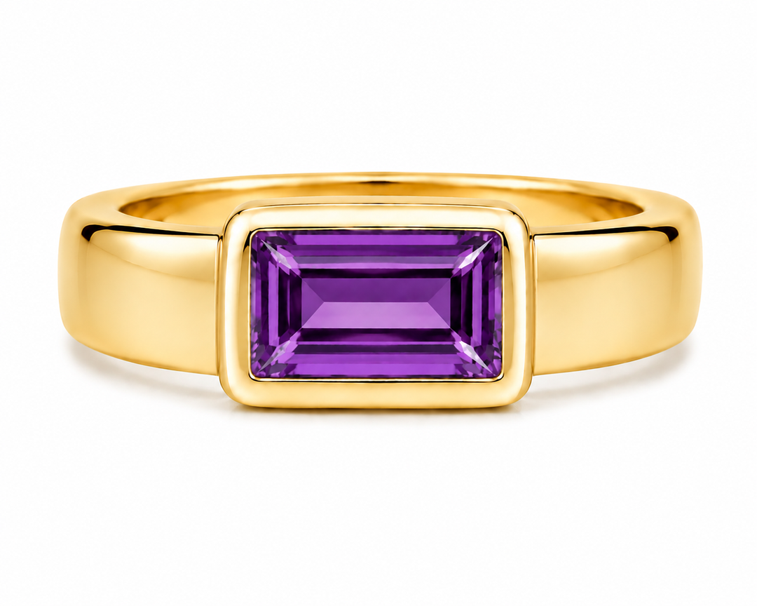 Marcella Ring | Purple Amethyst