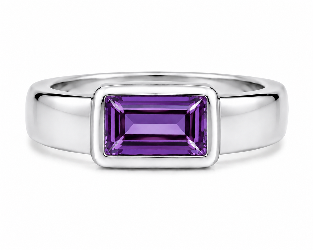 Marcella Ring | Purple Amethyst