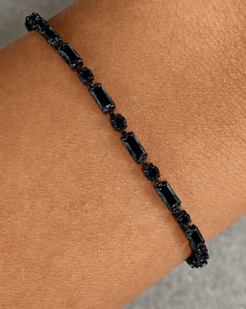 The Jean London Tennis Bracelet | Black Onyx