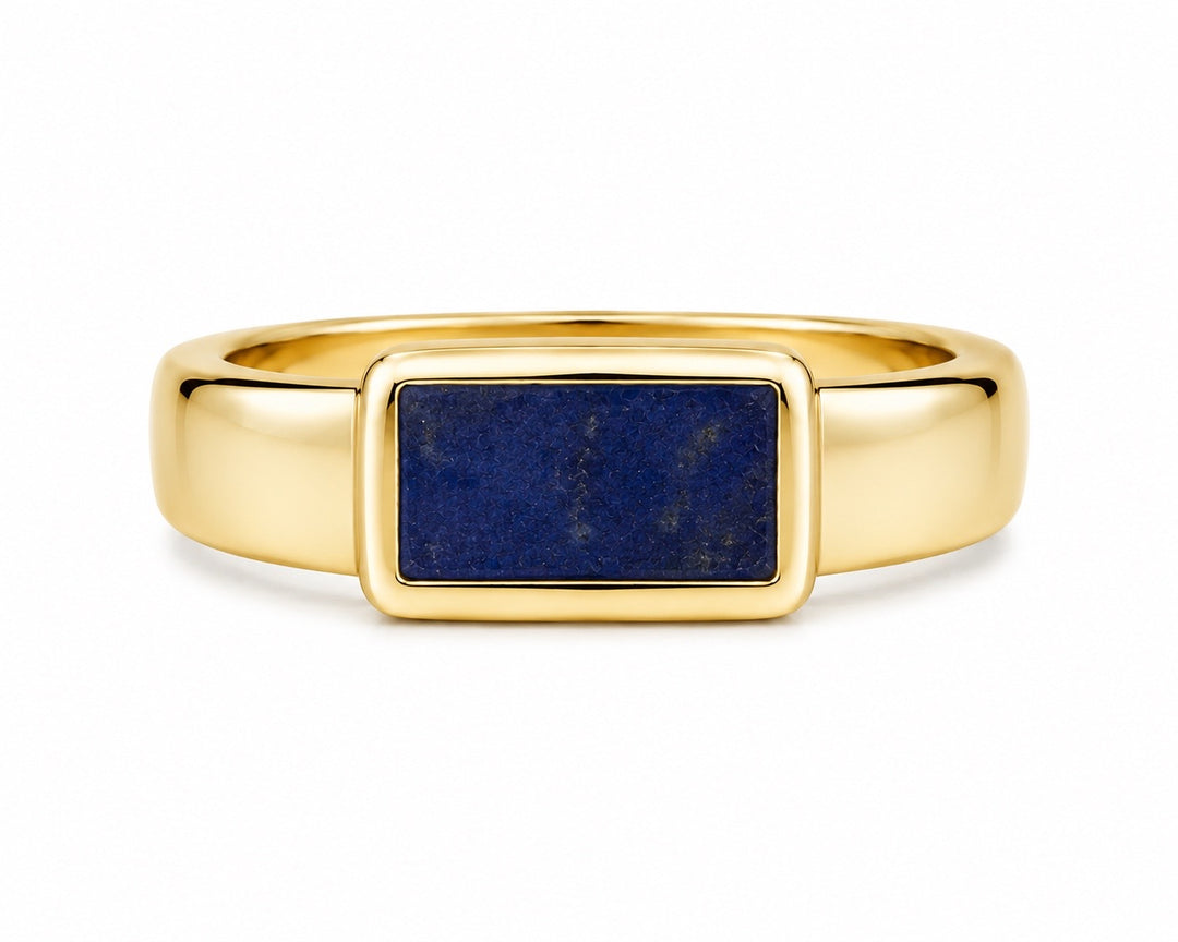 Marcella Ring | Rough Blue Sapphire