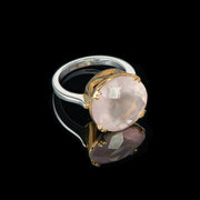The Jean Ring | Rose Quartz