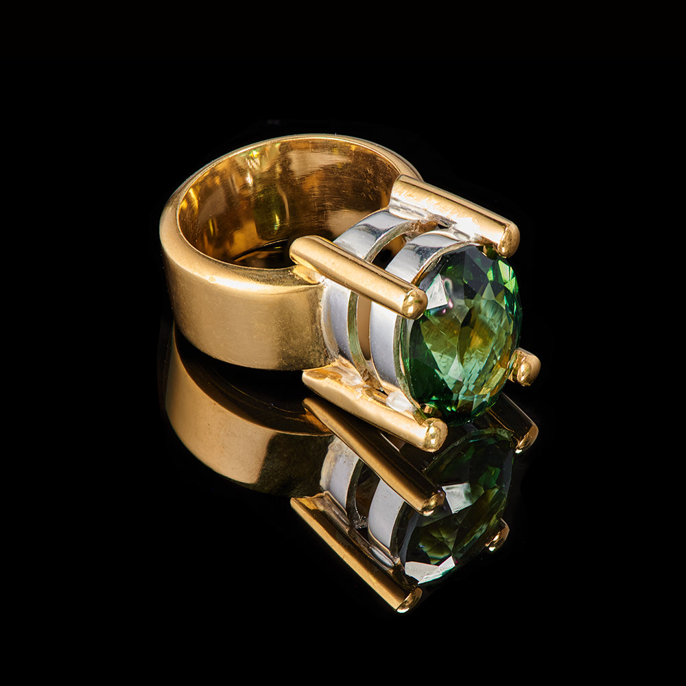 The Carole Ring | Green Quartz