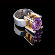 The Carole Ring | Purple Amethyst