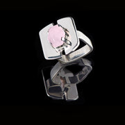 The Beatrice Ring | Rose Quartz