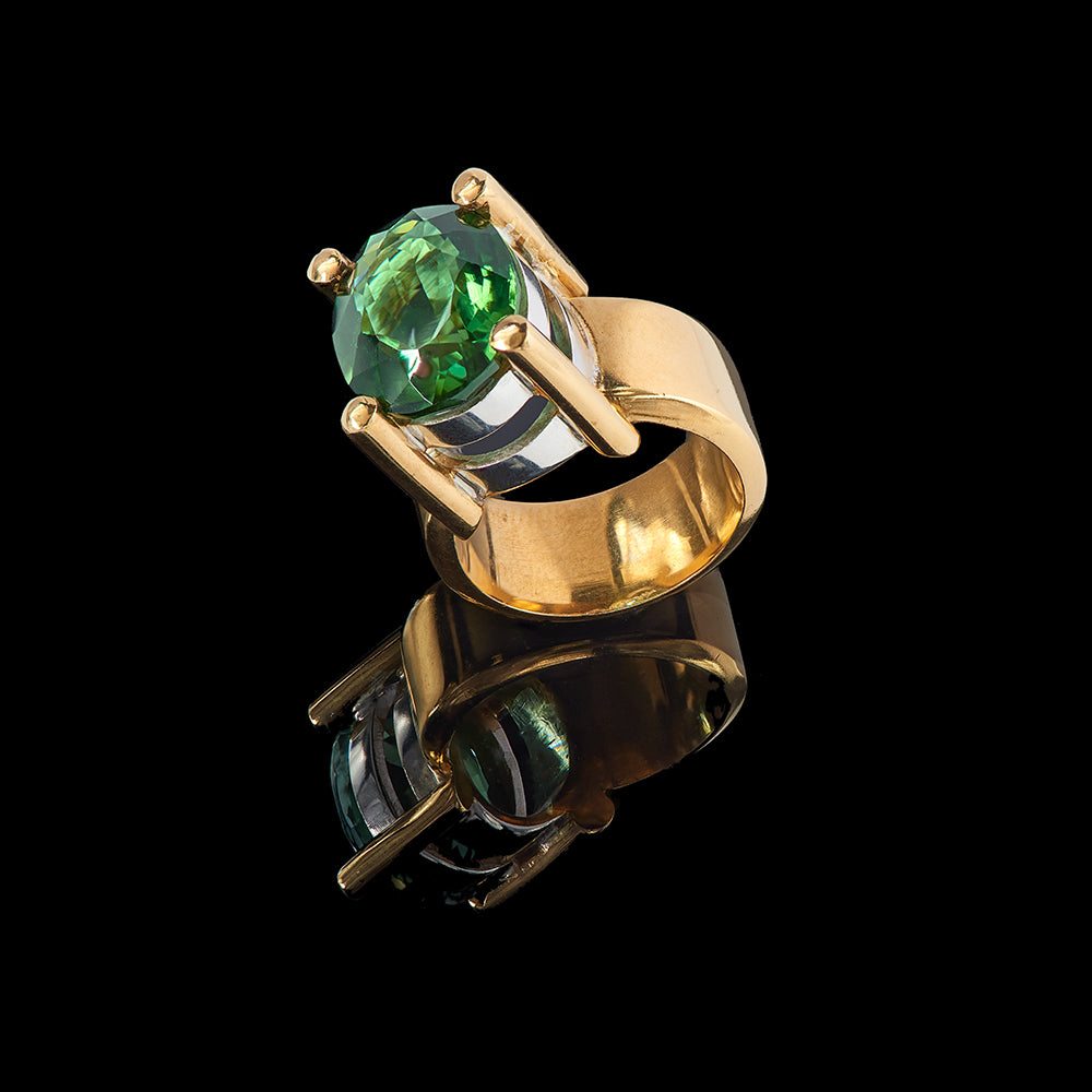 The Carole Ring | Green Quartz