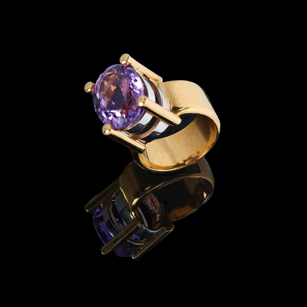 The Carole Ring | Purple Amethyst