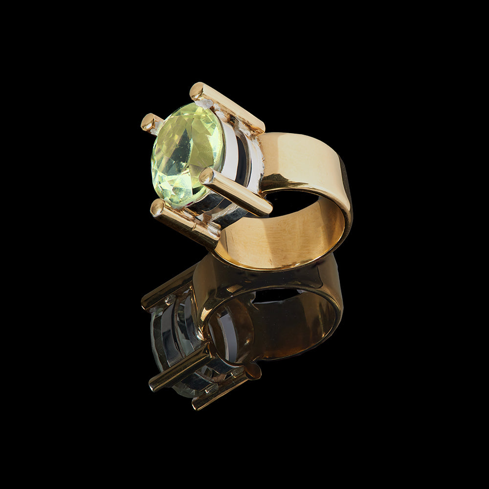 The Carole Ring | Lemon Quartz